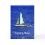 Sailboat in Lahaina, Hawaii, Birthday Card
