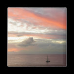 Sailboat in Sunset Magnet