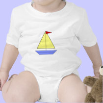 Sailboat - Infant Onesie / Creeper t-shirts