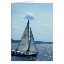 "Sailboat, Lake Champlain" cards