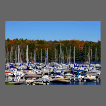 Sailboat Marina, Photo By: Joe Dantone posters