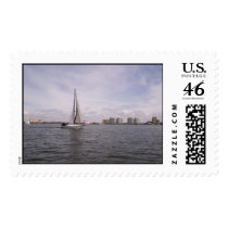 Sailboat postage by JLWinther Sailboat postage