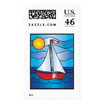 Sailboat Postage