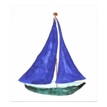 Sailboat Posters & Prints by ginyhogan Sailboat Posters & Prints