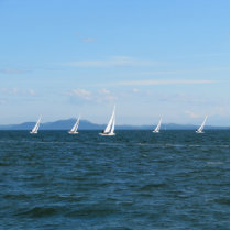 Sailboat Races Photo Sculptures