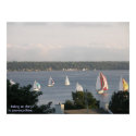 Sailboat Racing - Brockville Ontario Canada posters