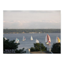 Sailboat Racing - Brockville Ontario Canada posters