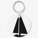 sailboat - sailing boat keychains