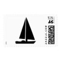 sailboat - sailing boat postage