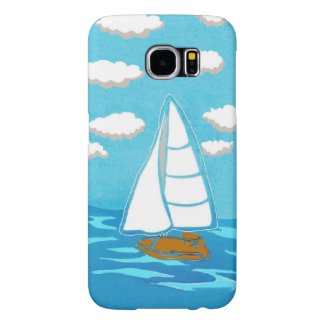 Sailboat Samsung Galaxy S6 Case Samsung Galaxy S6 Cases