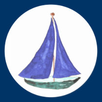 Sailboat Sticker stickers