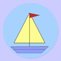 Sailboat - Sticker stickers