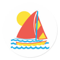 sailboat stickers by Studio16a sailboat stickers