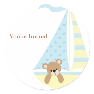 Sailboat sticker