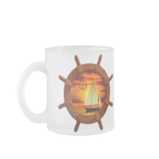 Sailboat Sunset mug