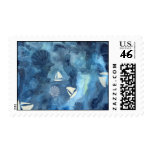 Sailboats and Seashells Stamps