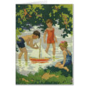Sailboats cards by YesterdayCafe Sailboats cards