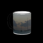 Sailboats in Sunset Mug