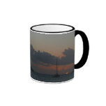 Sailboats in Sunset Mug