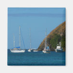 Sailboats in the Bay Magnet