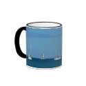 Sailboats in the Bay Mug