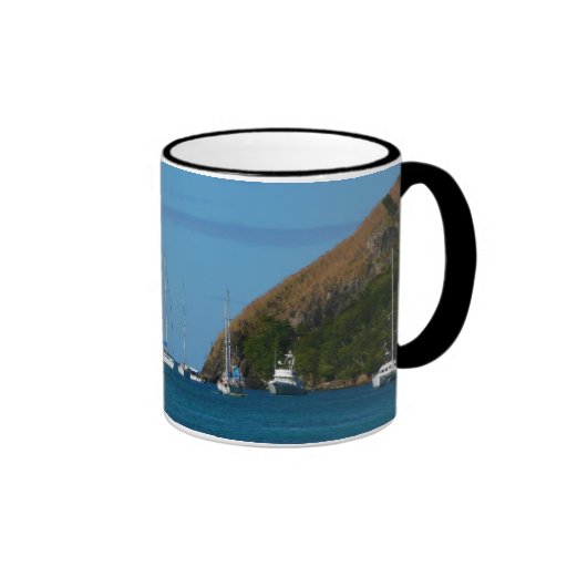 Sailboats in the Bay Mug