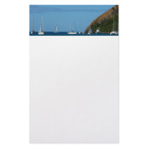 Sailboats in the Bay Stationery
