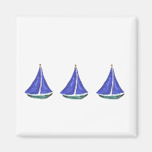 Sailboats Magnet