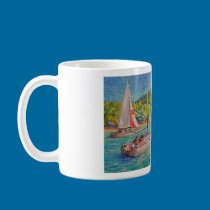 "Sailboats" Mug mugs