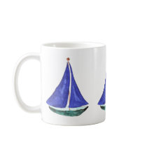 Sailboats Mugs & Drinkware by ginyhogan Sailboats Mugs & Drinkware