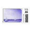 Sailboats postage by JLWinther Sailboats postage