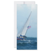 Sailboats rack cards by YourStore Sailboats rack cards