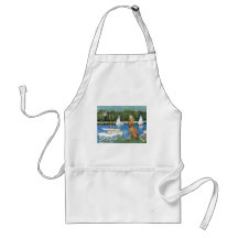 Sailboats - Vizsla 2 Apron