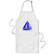 Sailing 5th Birthday Gifts aprons
