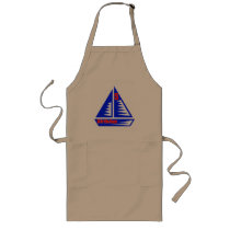 Sailing 5th Birthday Gifts aprons