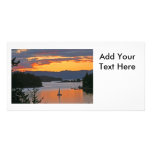 Sailing at Sunset Photo Photo Greeting Card