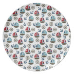 Sailing Away plates