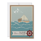 Sailing Baby Shower Invitation Sailing Baby Shower Invitation