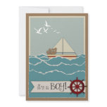 Sailing Baby Shower Invitation