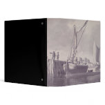 Sailing Barges Approaching a Wharf binders