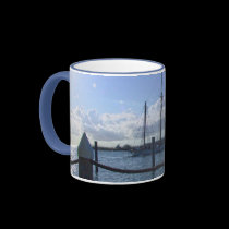 Sailing Boat in Key West mugs