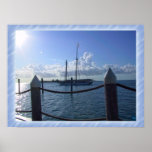 Sailing Boat in Key West Print