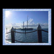 Sailing Boat in Key West posters