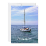 Sailing Boat Invitation