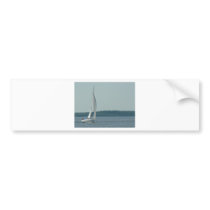 Sailing Boat On Water bumper stickers by lifesphere Sailing Boat On Water bumper stickers