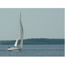 Sailing Boat On Water photo sculptures by lifesphere Sailing Boat On Water photo sculptures