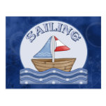Sailing Boat Post Card