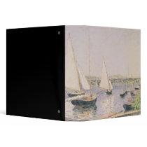 Sailing boats at Argenteuil, c.1888 Vinyl Binder