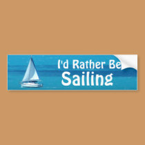 Sailing bumper stickers