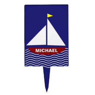 Sailing Cake Pick